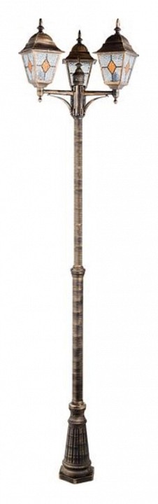 Фонарный столб arte lamp madrid a1542pa-3bn