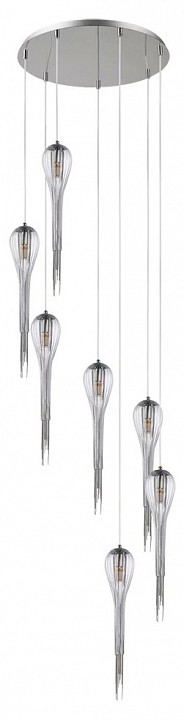 Потолочная люстра arte lamp waterfall a1577sp-7cc