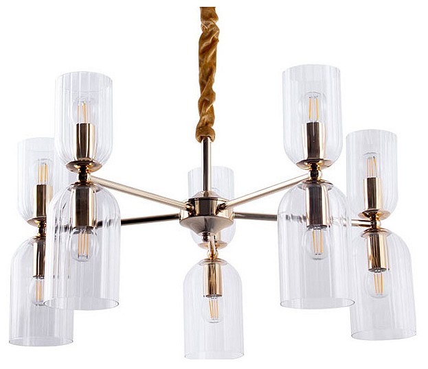 Подвесная люстра arte lamp charm a1623lm-10go