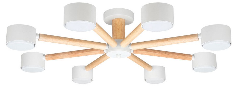 Потолочная люстра arte lamp tenda a1624pl-8wh