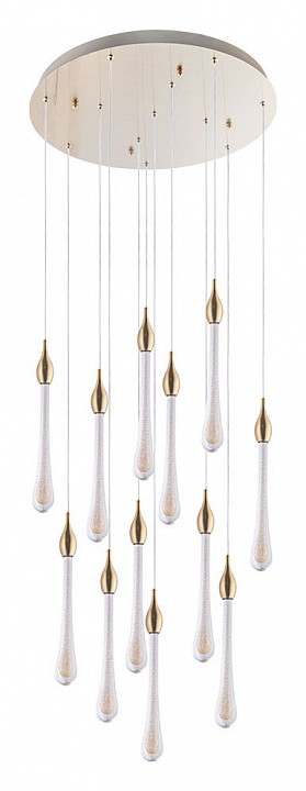 Подвесная люстра arte lamp raindrop a1803lm-36pb