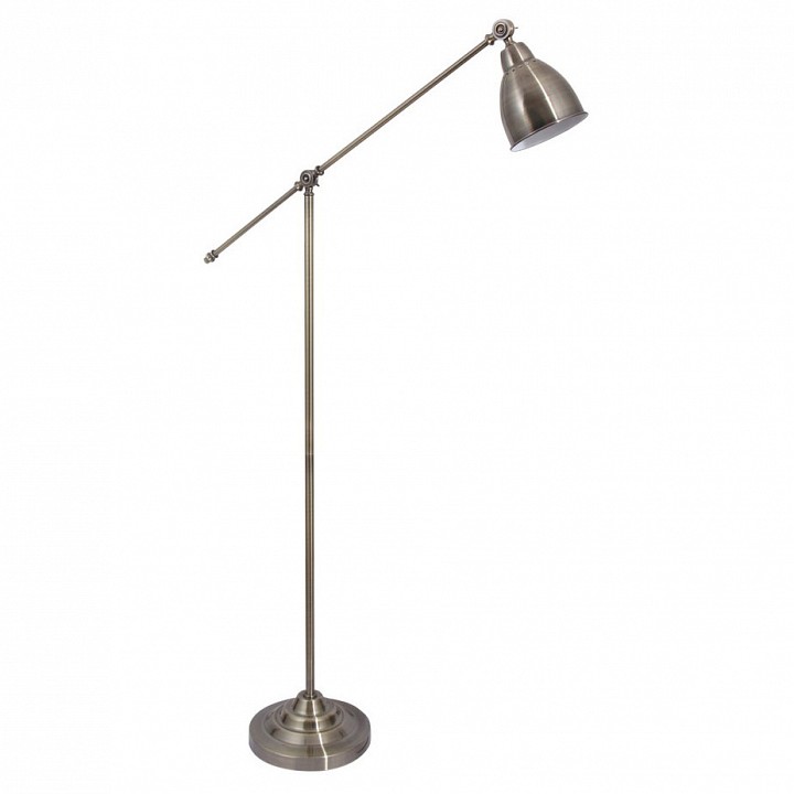 Торшер arte lamp braccio a2054pn-1ab