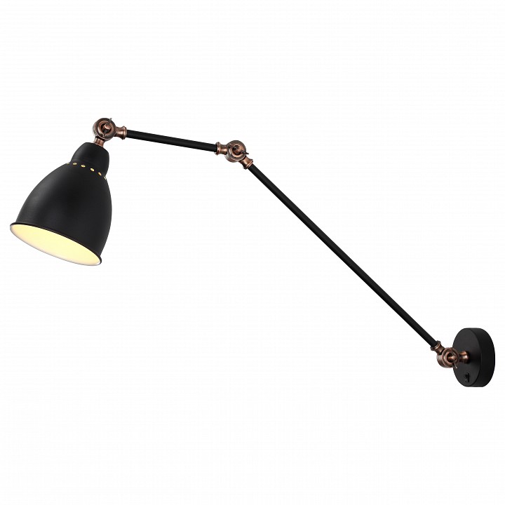 Бра arte lamp braccio a2055ap-1bk