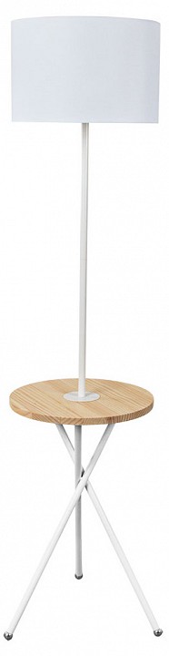 Стол журнальный с торшером arte lamp combo a2070pn-1wh