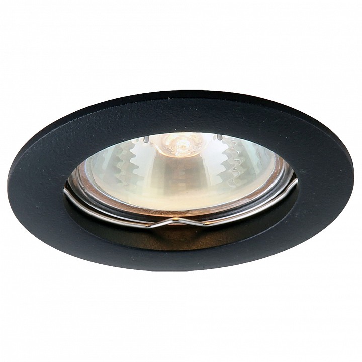 Встраиваемый светильник arte lamp basic a2103pl-1bk