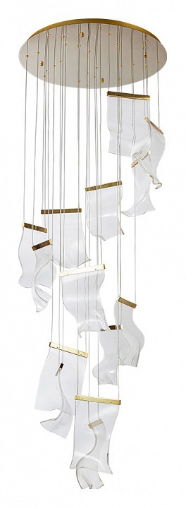 Подвесная люстра arte lamp grappolo a2283sp-14go