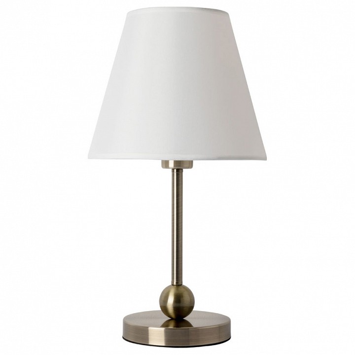 Настольная лампа декоративная arte lamp elba a2581lt-1ab