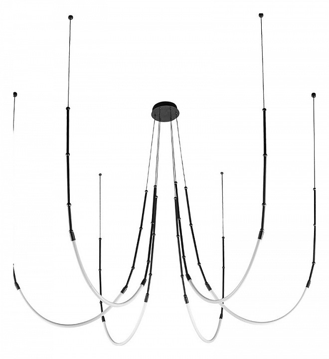 Подвесная люстра arte lamp klimt a2850sp-42bk