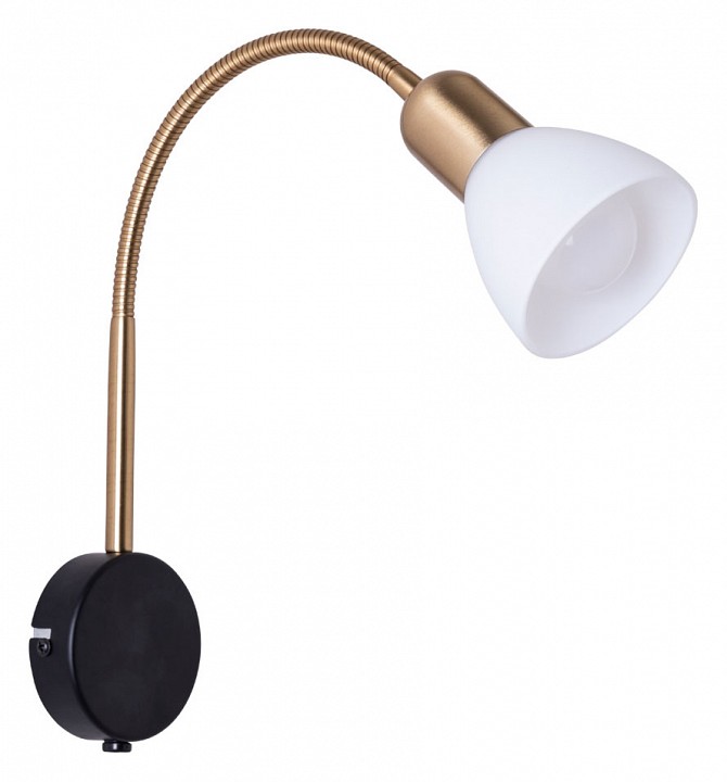 Бра arte lamp falena a3116ap-1bk