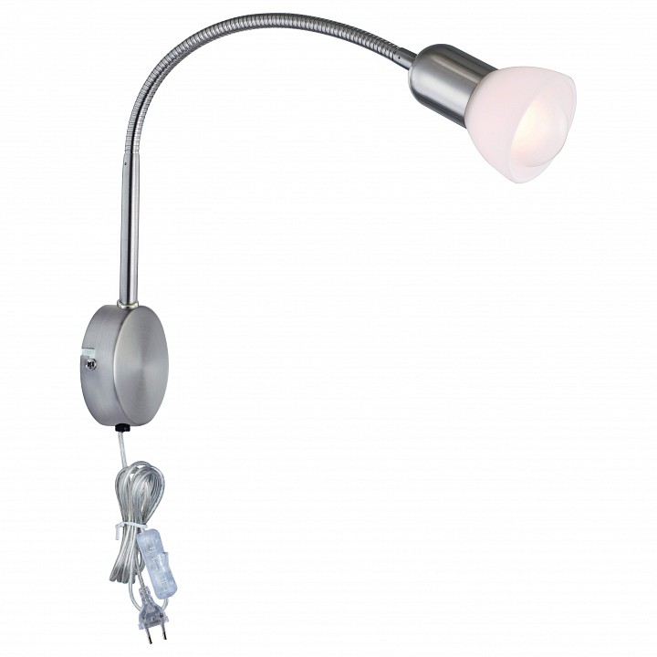 Бра arte lamp falena a3116ap-1ss