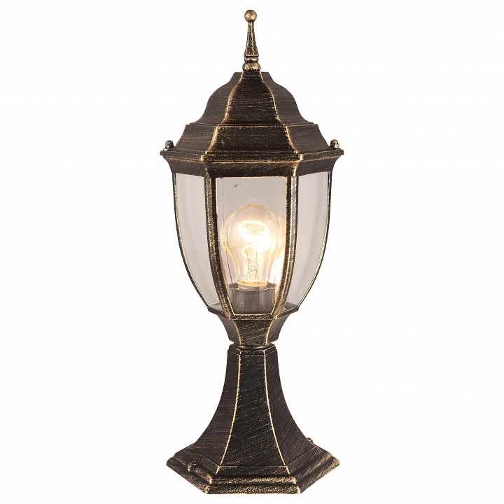 Наземный низкий светильник arte lamp pegasus a3151fn-1bn