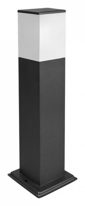 Наземный низкий светильник arte lamp plate a3710pa-1bk