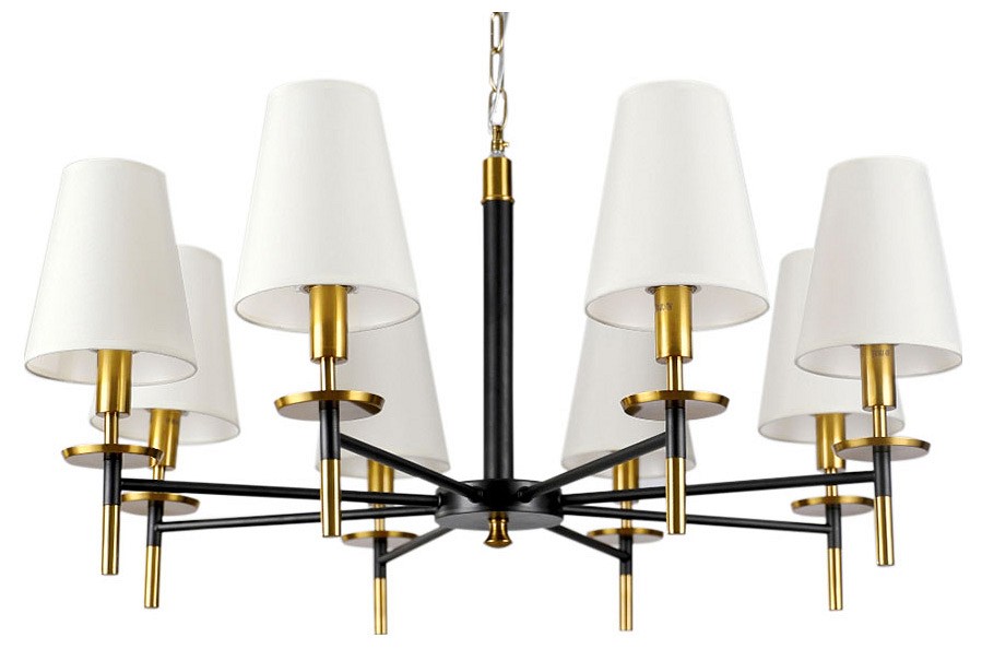 Подвесная люстра arte lamp riccardo a4075lm-8bk