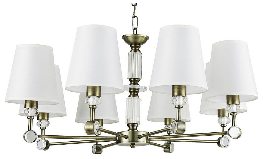 Подвесная люстра arte lamp brocca a4093lm-8ab