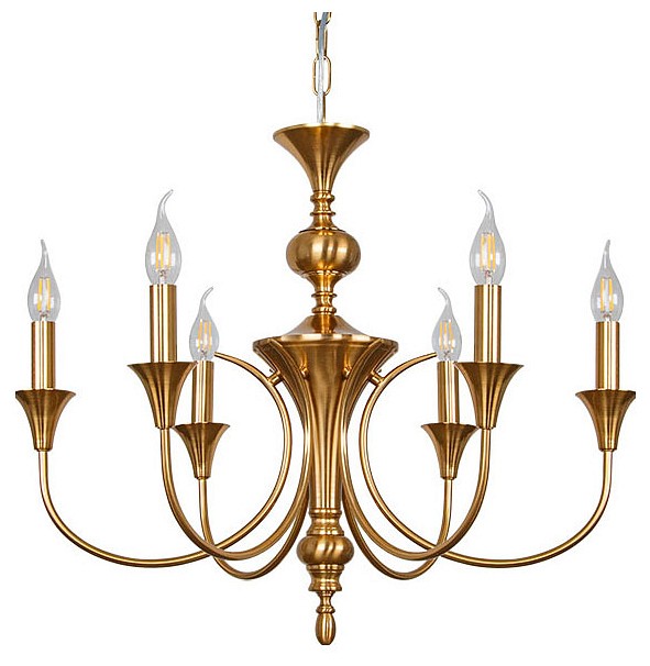 Подвесная люстра arte lamp collinetta a4094lm-6pb