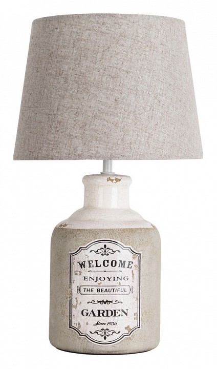 Настольная лампа декоративная arte lamp isola a4272lt-1gy