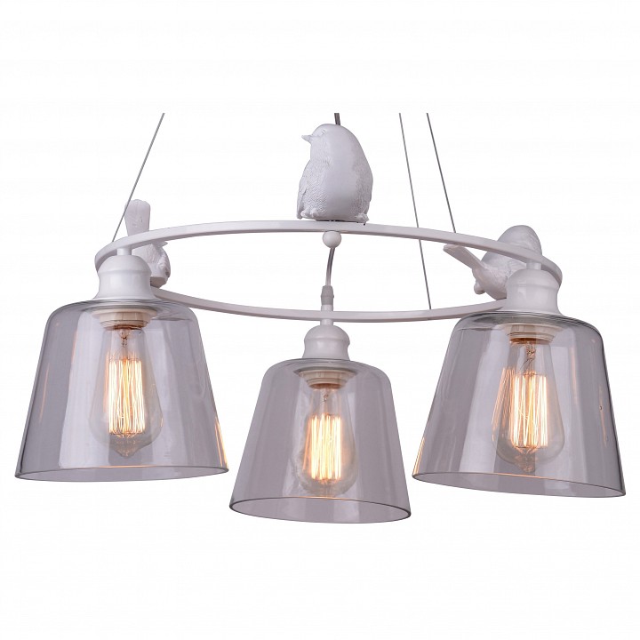 Подвесная люстра arte lamp passero a4289lm-3wh
