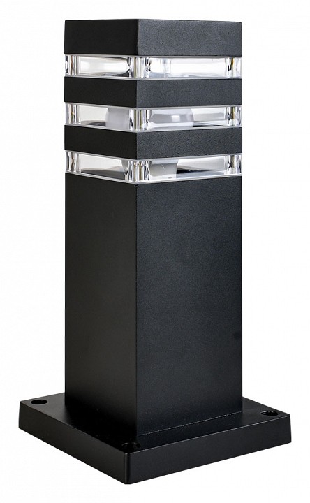 Наземный низкий светильник arte lamp heather a4413fn-1bk