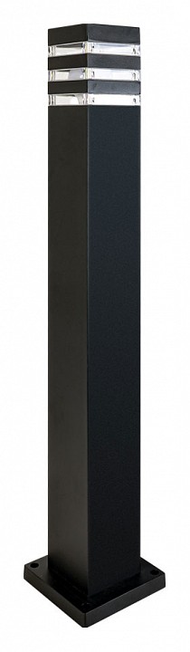 Наземный высокий светильник arte lamp heather a4418pa-1bk