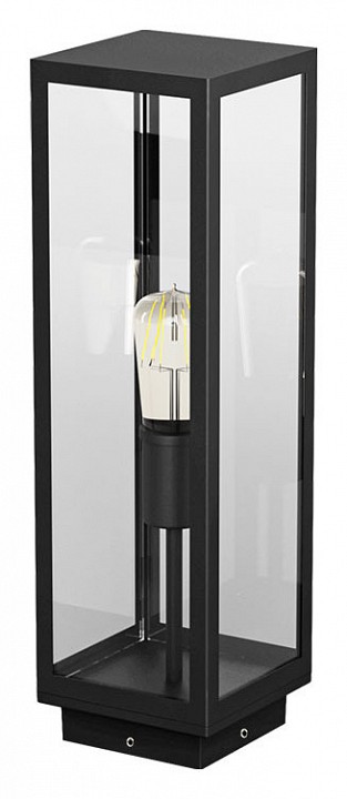 Наземный низкий светильник arte lamp belfast a4569fn-1bk