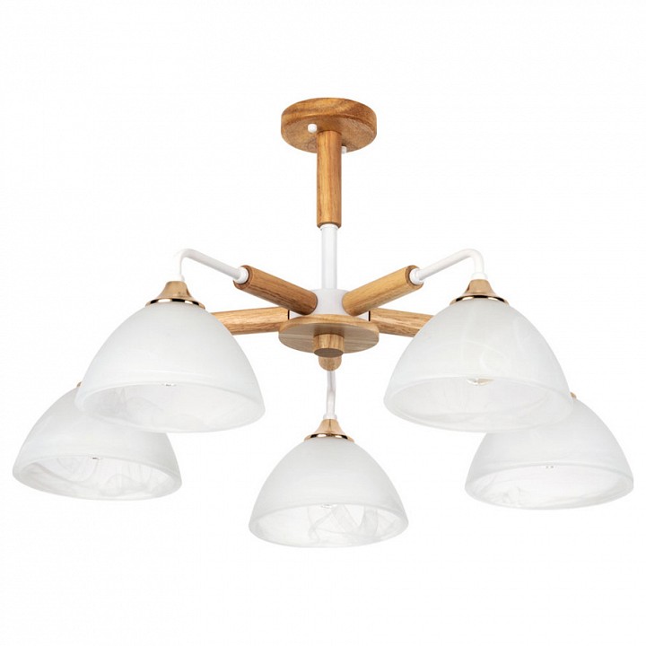 Люстра на штанге arte lamp matthew a5032pl-5br