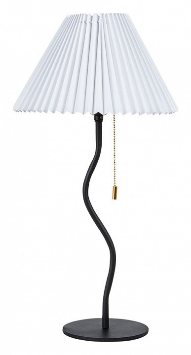 Настольная лампа декоративная arte lamp agatha a5069lt-1bk