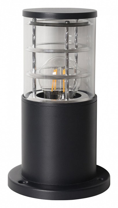 Наземный низкий светильник arte lamp a5315 a5315fn-1bk