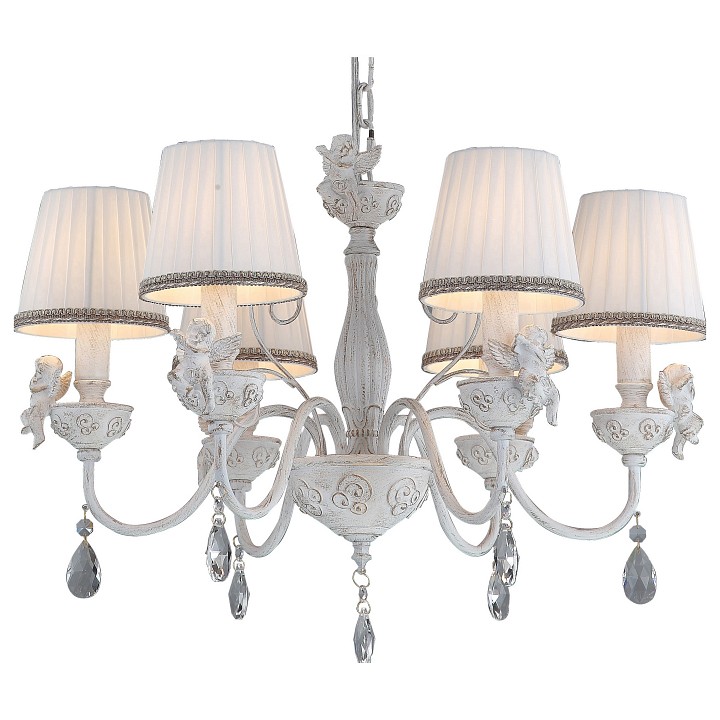 Подвесная люстра arte lamp cherubino a5656lm-6wg