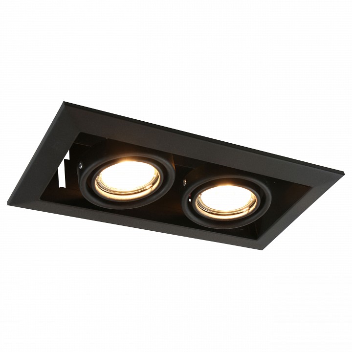 Встраиваемый светильник arte lamp cardani piccolo a5941pl-2bk