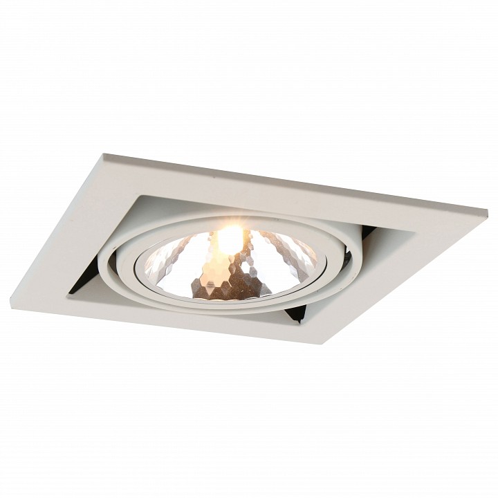 Встраиваемый светильник arte lamp cardani semplice a5949pl-1wh