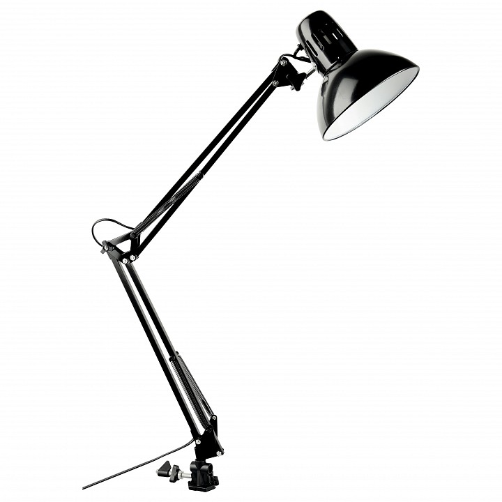 Настольная лампа офисная arte lamp senior a6068lt-1bk