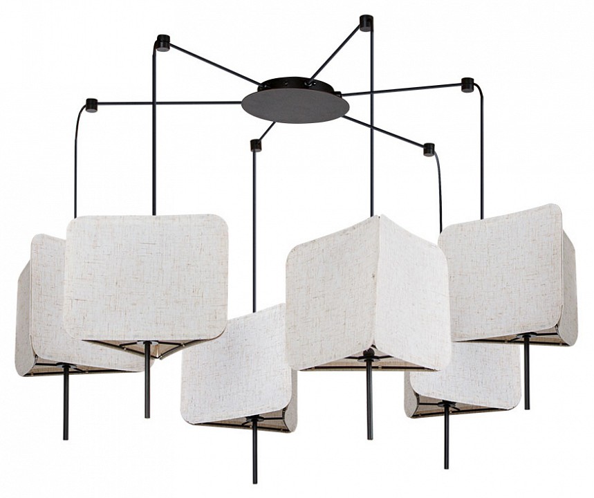 Подвесная люстра arte lamp trixie a7084sp-6bk