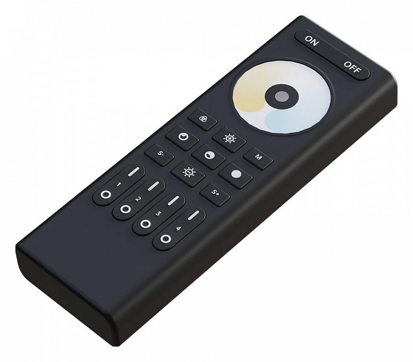 Пульт-регулятор цт с сенсорным кольцом arte lamp smart a70rc-02ch-bk