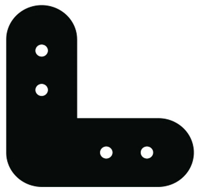 Соединитель угловой внутренний для треков накладных arte lamp optima-accessories a745506