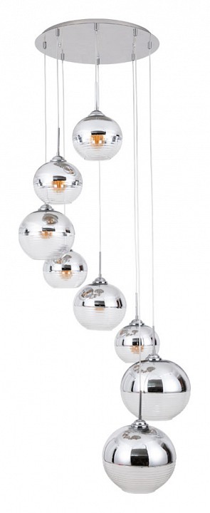 Подвесной светильник arte lamp wave a7760sp-8cc