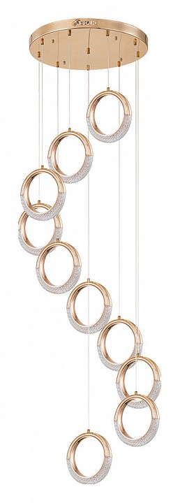 Подвесная люстра arte lamp montana a7777sp-10go