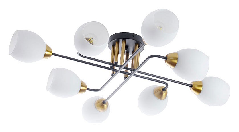 Потолочная люстра arte lamp andrea a8141pl-8bk