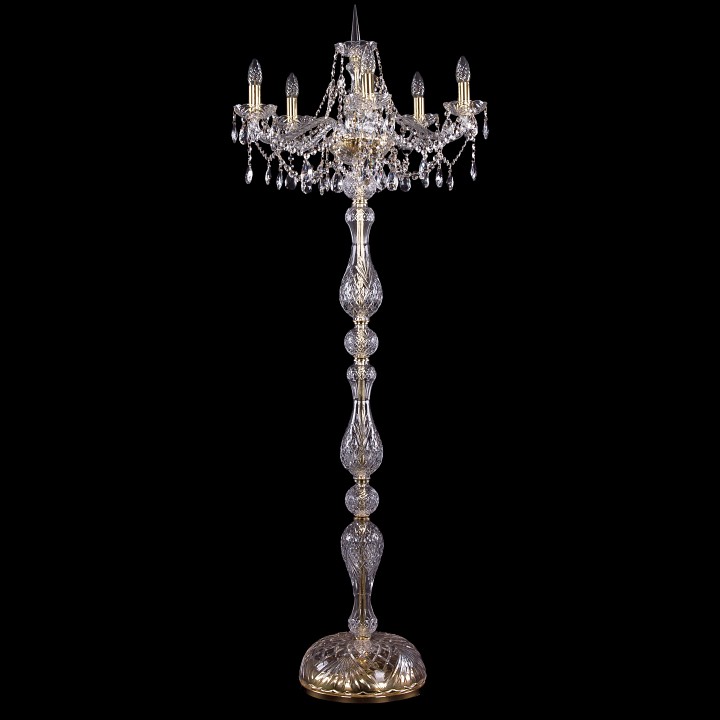 Торшер bohemia ivele crystal 5513 1413t1/5/200-160/g
