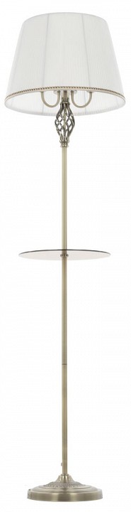 Стол журнальный с торшером citilux вена cl402930t