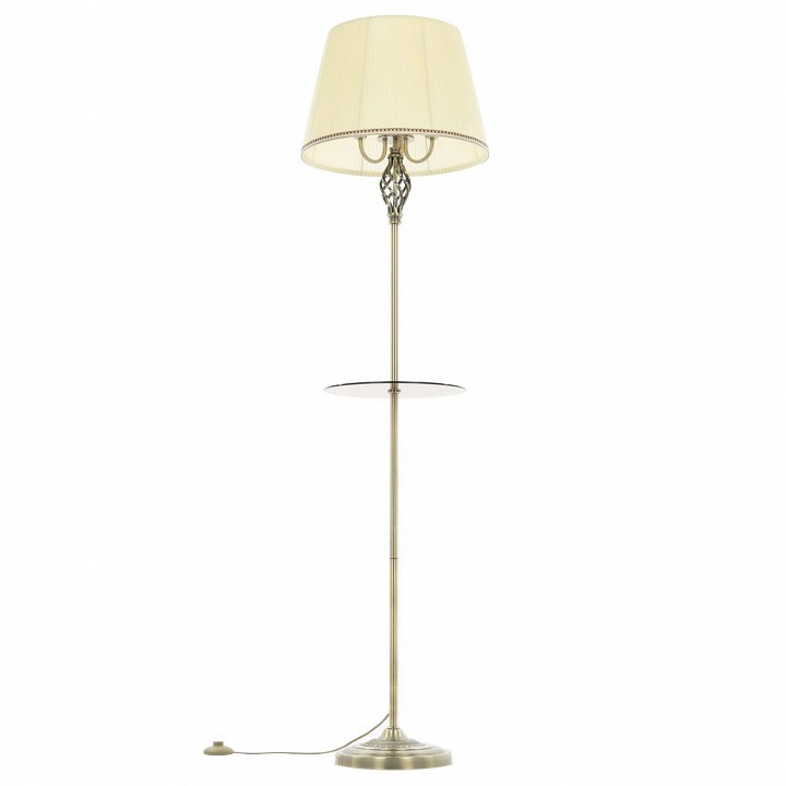 Стол журнальный с торшером citilux вена cl402933t