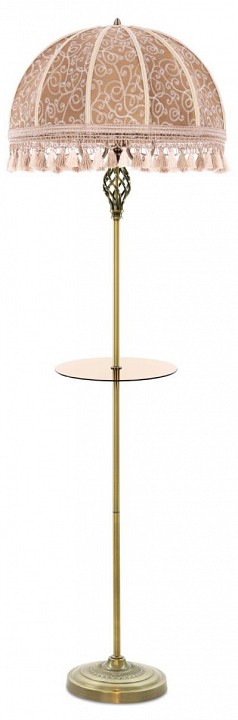 Стол журнальный с торшером citilux базель cl407935t