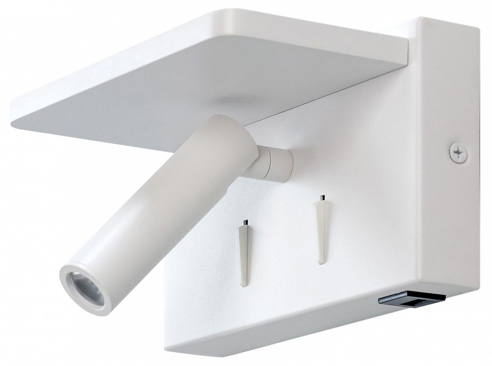 Бра с полкой citilux декарт cl704370