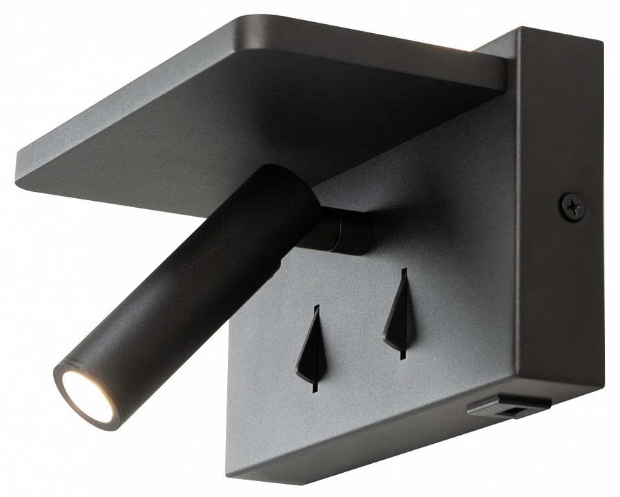 Бра с полкой citilux декарт cl704371