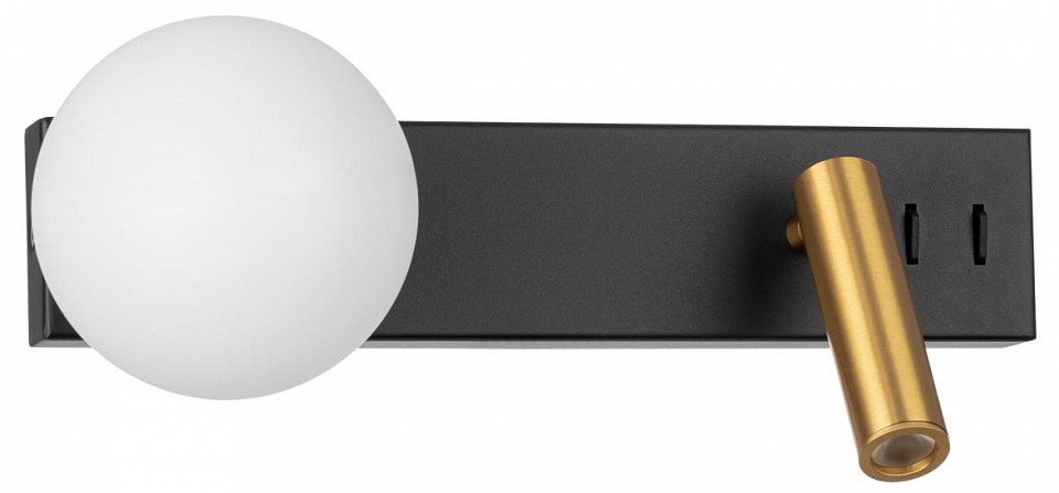 Бра с подсветкой citilux декарт cl704451