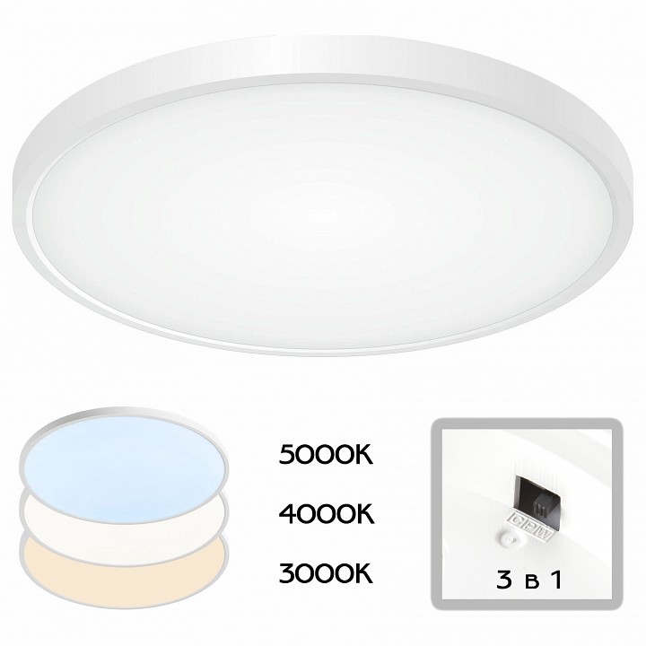 Накладной светильник citilux бейсик cl738320v