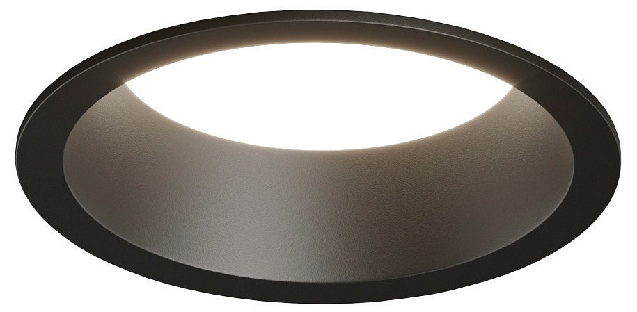 Встраиваемый светильник denkirs deep dk3103-bk