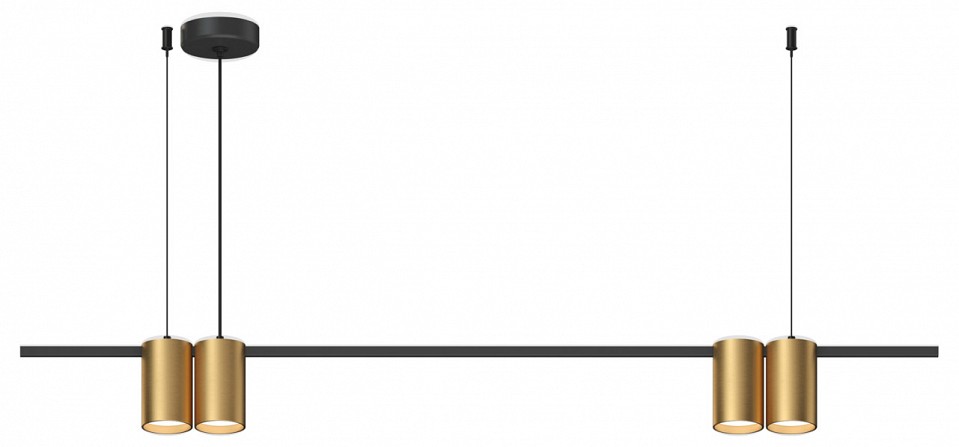 Подвесной светильник denkirs orbit dk4061-bk+sg