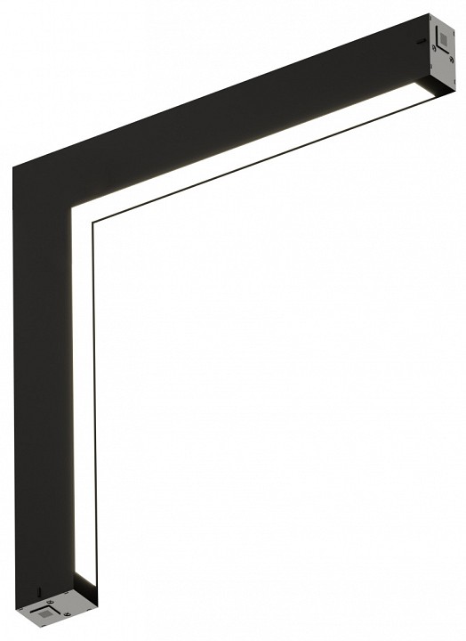 Встраиваемый светильник denkirs smart linear dk8015-bk