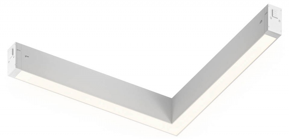 Встраиваемый светильник denkirs simple linear dk8114-wh