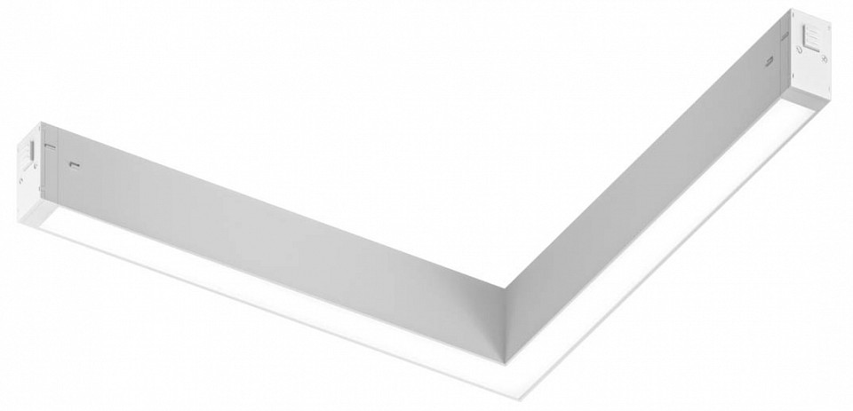 Встраиваемый светильник denkirs simple linear dk8214-wh